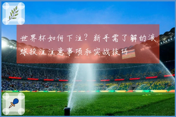 世界杯如何下注？新手需了解的滚球投注注意事项和实战技巧
