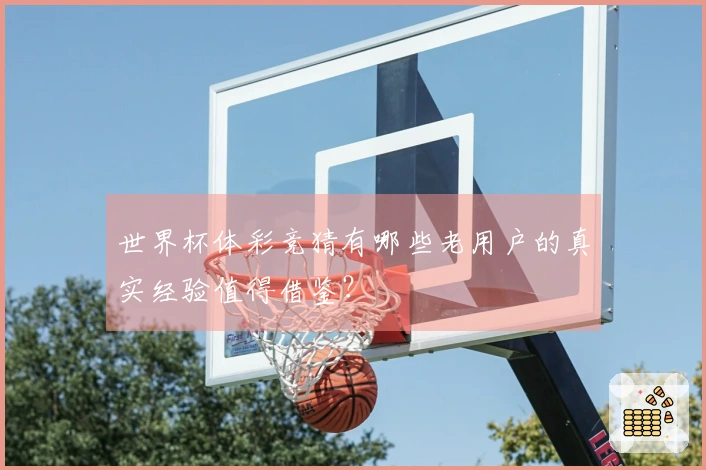 世界杯体彩竞猜有哪些老用户的真实经验值得借鉴？